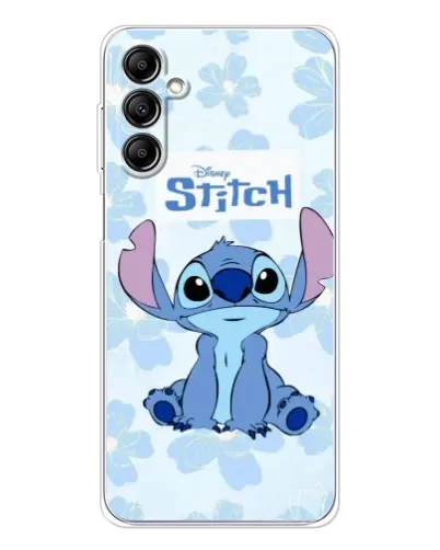 Чехол для Samsung Galaxy M36 5G с картинкой «Stitch среди цветов»