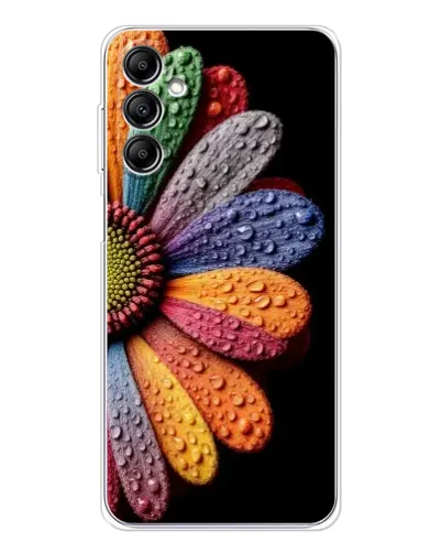 Чехол для Samsung Galaxy M36 5G с картинкой «Радужный цветок» Чехол для Samsung Galaxy M36 5G с картинкой «Радужный цветок»