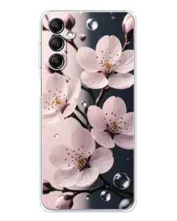 Чехол для Samsung Galaxy M36 5G с картинкой «Нежная сакура и капли» Чехол для Samsung Galaxy M36 5G с картинкой «Нежная сакура и капли»