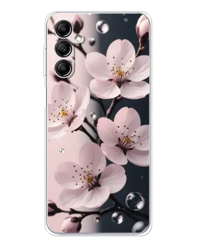 Чехол для Samsung Galaxy M36 5G с картинкой «Нежная сакура и капли» Чехол для Samsung Galaxy M36 5G с картинкой «Нежная сакура и капли»