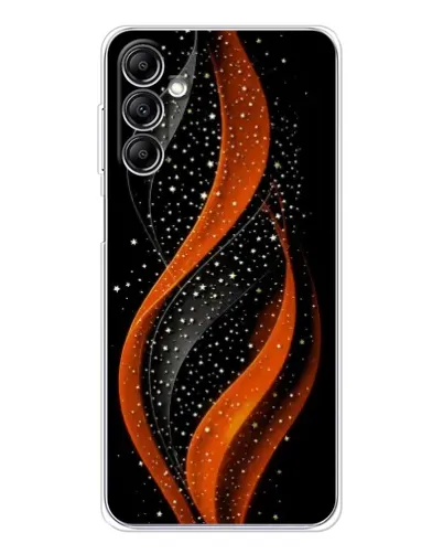 Чехол для Samsung Galaxy M36 5G с картинкой «Огненная звездная волна»