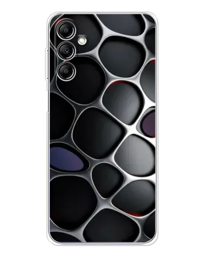 Чехол для Samsung Galaxy M36 5G с картинкой «Объемная темная решетка»