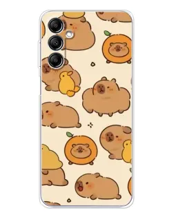 Чехол для Samsung Galaxy M36 5G с картинкой «Капибары с апельсинами» Чехол для Samsung Galaxy M36 5G с картинкой «Капибары с апельсинами»