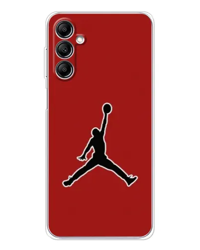 Чехол для Samsung Galaxy M36 с картинкой «Jordan Red Back»