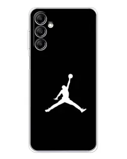 Чехол для Samsung Galaxy M36 с картинкой «Jordan Silhouette»
