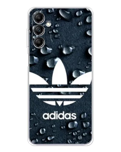 Чехол для Samsung Galaxy M36 с картинкой «Adidas Trefoil Blue»