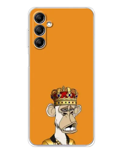 Чехол для Samsung Galaxy M36 с картинкой «Золотая обезьяна Bored Ape»