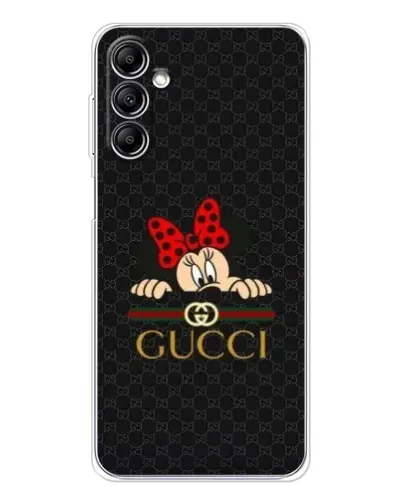 Чехол для Samsung Galaxy M36 с картинкой «Минни Маус Gucci — черный» Чехол для Samsung Galaxy M36 с картинкой «Минни Маус Gucci — черный»