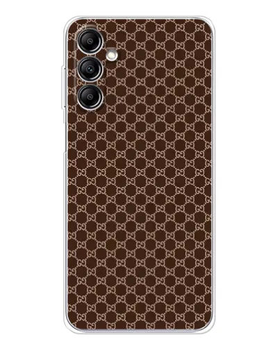 Чохол для Samsung Galaxy M36 з картинкою «Gucci — шоколадна сітка» Чохол для Samsung Galaxy M36 з картинкою «Gucci — шоколадна сітка»