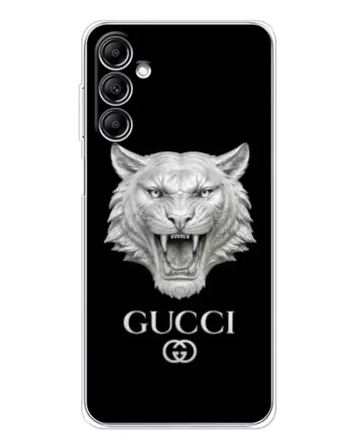 Чохол для Samsung Galaxy M36 з картинкою «Gucci — срібний лев» Чохол для Samsung Galaxy M36 з картинкою «Gucci — срібний лев»