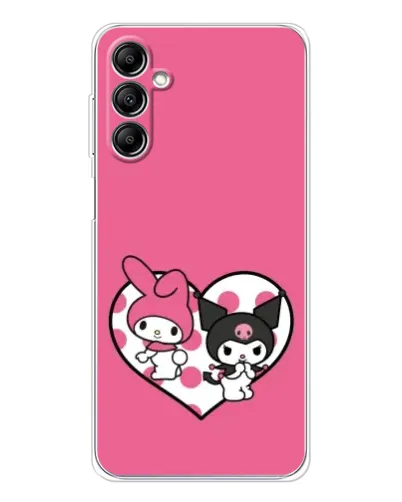 Чехол для Samsung Galaxy M36 с картинкой «Kuromi и My Melody» Чехол для Samsung Galaxy M36 с картинкой «Kuromi и My Melody»