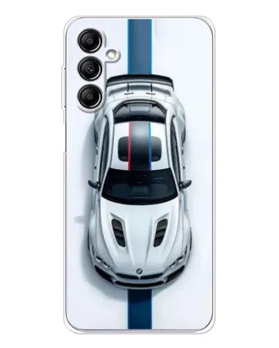 Чехол для Samsung Galaxy M36 с картинкой «Вид сверху — BMW M»