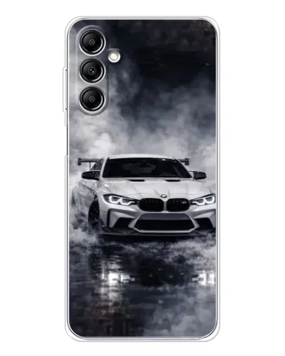 Чехол для Samsung Galaxy M36 с картинкой «BMW сквозь туман»