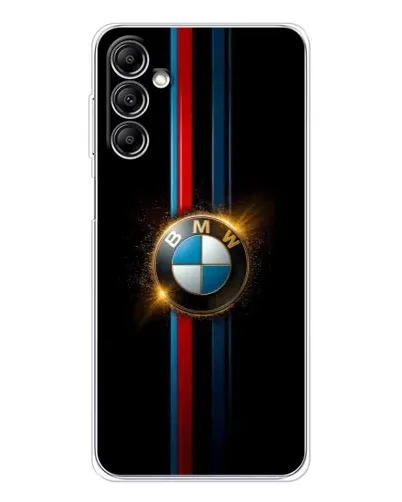 Чехол для Samsung Galaxy M36 с картинкой «BMW M-Power неон»
