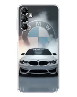 Чехол для Samsung Galaxy M36 с картинкой «BMW в белом дыму» Чехол для Samsung Galaxy M36 с картинкой «BMW в белом дыму»