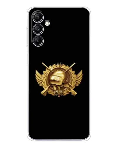 Чехол для Samsung Galaxy M36 с картинкой «PUBG — оранжевый градиент»