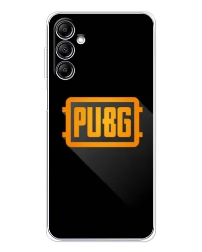 Чехол для Samsung Galaxy M36 с картинкой «PUBG — рамка лого»