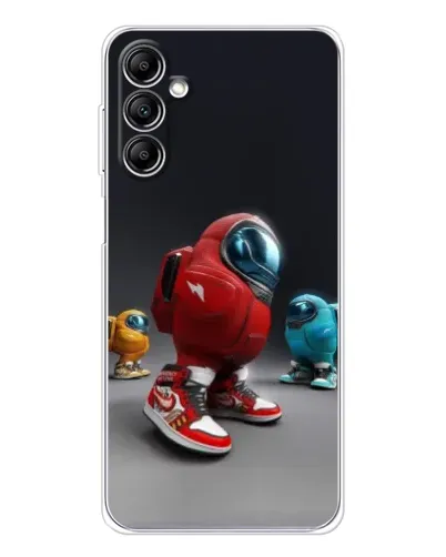 Чехол для Samsung Galaxy M36 с картинкой «Among Us — 3D стиль» Чехол для Samsung Galaxy M36 с картинкой «Among Us — 3D стиль»