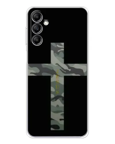 Чехол для Samsung Galaxy M36 с картинкой «Милитари Крест»