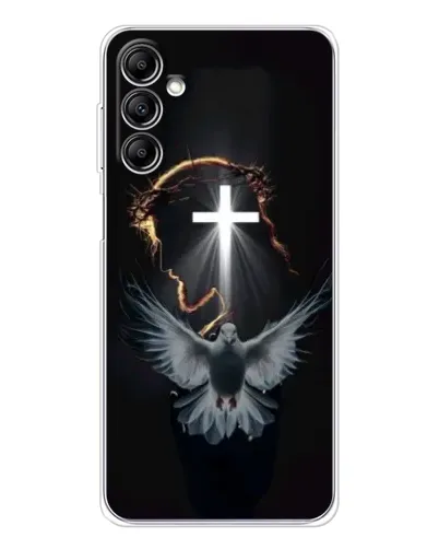 Чехол для Samsung Galaxy M36 с картинкой «Голубь и Свет»