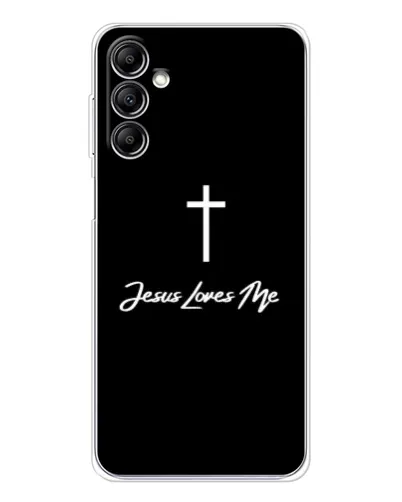 Чехол для Samsung Galaxy M36 с картинкой «Иисус любит тебя»