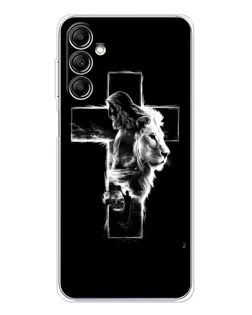 Чохол для Samsung Galaxy M36 з картинкою «Сяючий хрест Jesus» Чохол для Samsung Galaxy M36 з картинкою «Сяючий хрест Jesus»