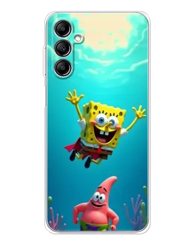 Чохол для Samsung Galaxy M36 з картинкою «Спанч Боб під водою» Чохол для Samsung Galaxy M36 з картинкою «Спанч Боб під водою»