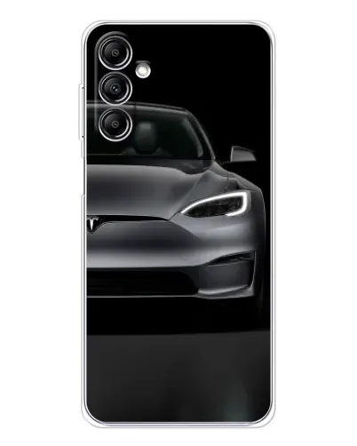 Чехол для Samsung Galaxy M36 с картинкой «Tesla Model S Look»