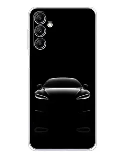 Чехол для Samsung Galaxy M36 с картинкой «Силуэт Tesla Night» Чехол для Samsung Galaxy M36 с картинкой «Силуэт Tesla Night»