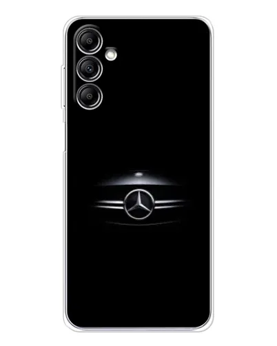 Чехол для Samsung Galaxy M36 с картинкой «Mercedes — абстрактные линии»