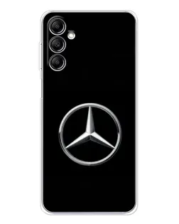 Чехол для Samsung Galaxy M36 с картинкой «Mercedes классический лого»
