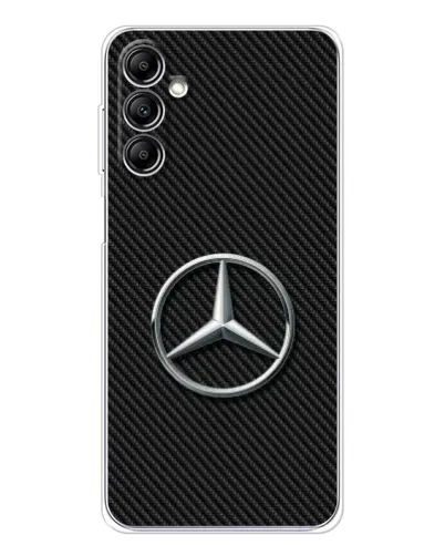 Чохол для Samsung Galaxy M36 з картинкою «Карбоновий Mercedes стиль» Чохол для Samsung Galaxy M36 з картинкою «Карбоновий Mercedes стиль»