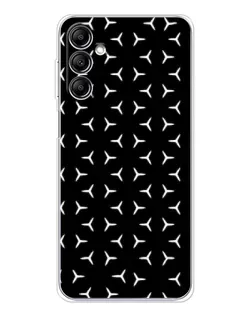 Чохол для Samsung Galaxy M36 з картинкою «Mercedes паттерн зірок»