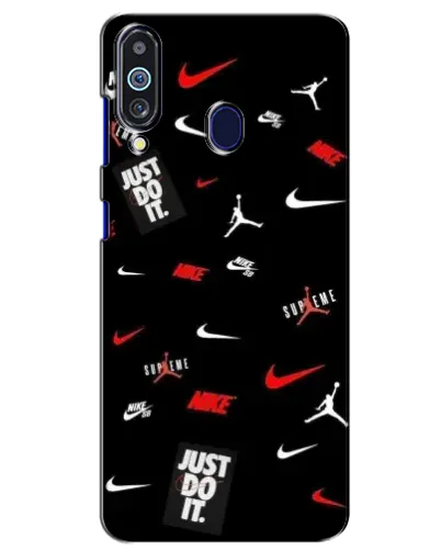 Чехол для Samsung Galaxy M40 с картинкой «Nike Mix Pattern»