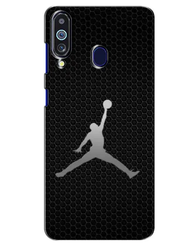 Чехол для Samsung Galaxy M40 с картинкой «Jordan Dark Carbon»