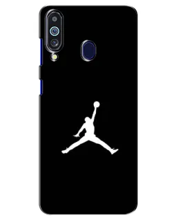 Чехол для Samsung Galaxy M40 с картинкой «Jordan Silhouette»