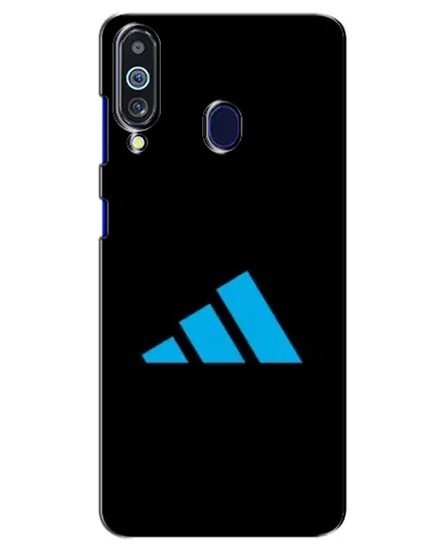 Чехол для Samsung Galaxy M40 с картинкой «Adidas Cyan Logo»