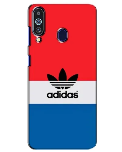 Чехол для Samsung Galaxy M40 с картинкой «Ретро блоки Adidas»