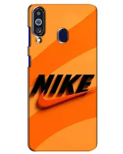 Чехол для Samsung Galaxy M40 с картинкой «Оранжевый драйв Nike» Чехол для Samsung Galaxy M40 с картинкой «Оранжевый драйв Nike»
