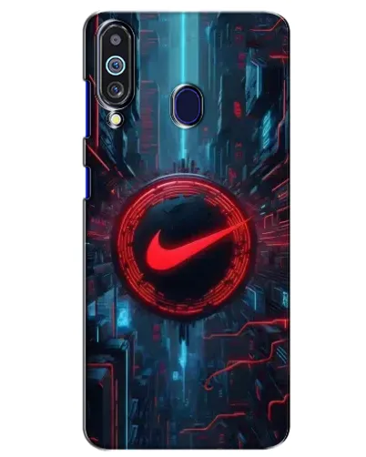 Чехол для Samsung Galaxy M40 с картинкой «Техногенный стиль Nike» Чехол для Samsung Galaxy M40 с картинкой «Техногенный стиль Nike»