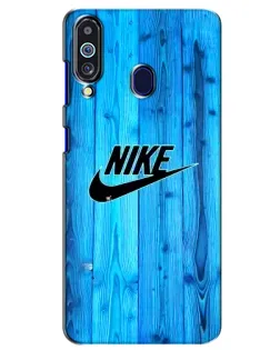 Чехол для Samsung Galaxy M40 с картинкой «Голубое дерево Nike»