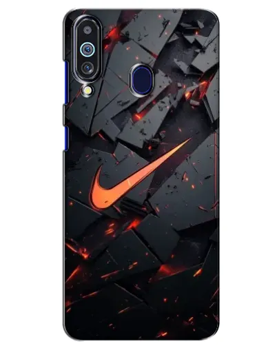 Чехол для Samsung Galaxy M40 с картинкой «Nike — эффект разломов» Чехол для Samsung Galaxy M40 с картинкой «Nike — эффект разломов»