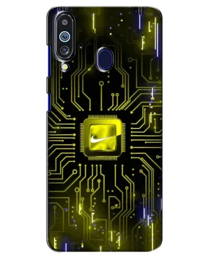 Чехол для Samsung Galaxy M40 с картинкой «Nike — золотая искра» Чехол для Samsung Galaxy M40 с картинкой «Nike — золотая искра»