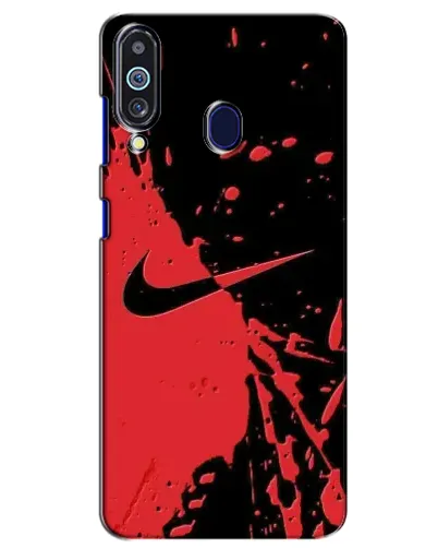 Чохол для Samsung Galaxy M40 з картинкою «Червоні бризки Nike» Чохол для Samsung Galaxy M40 з картинкою «Червоні бризки Nike»