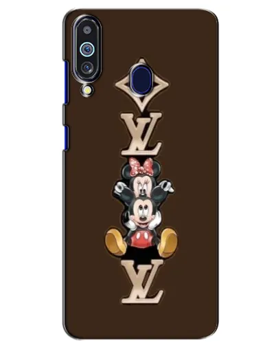 Чехол для Samsung Galaxy M40 с картинкой «LV и Микки Маус»