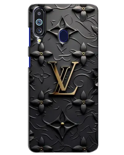 Чехол для Samsung Galaxy M40 с картинкой «Кожаная текстура LV»