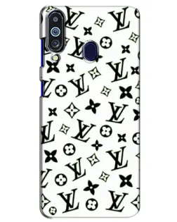 Чехол для Samsung Galaxy M40 с картинкой «Монохромный хаос LV»