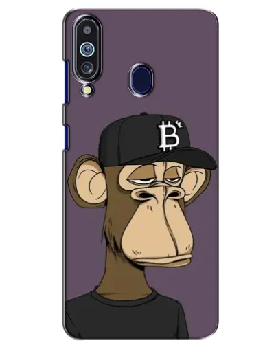 Чехол для Samsung Galaxy M40 с картинкой «Bored Ape в кепке»