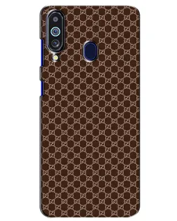 Чехол для Samsung Galaxy M40 с картинкой «Gucci — шоколадная сетка»