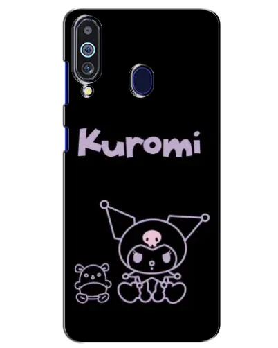 Чехол для Samsung Galaxy M40 с картинкой «Kuromi — черный минимализм» Чехол для Samsung Galaxy M40 с картинкой «Kuromi — черный минимализм»